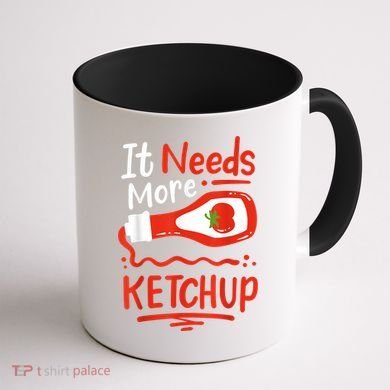 Ketchup Condiment Coffee Mug back