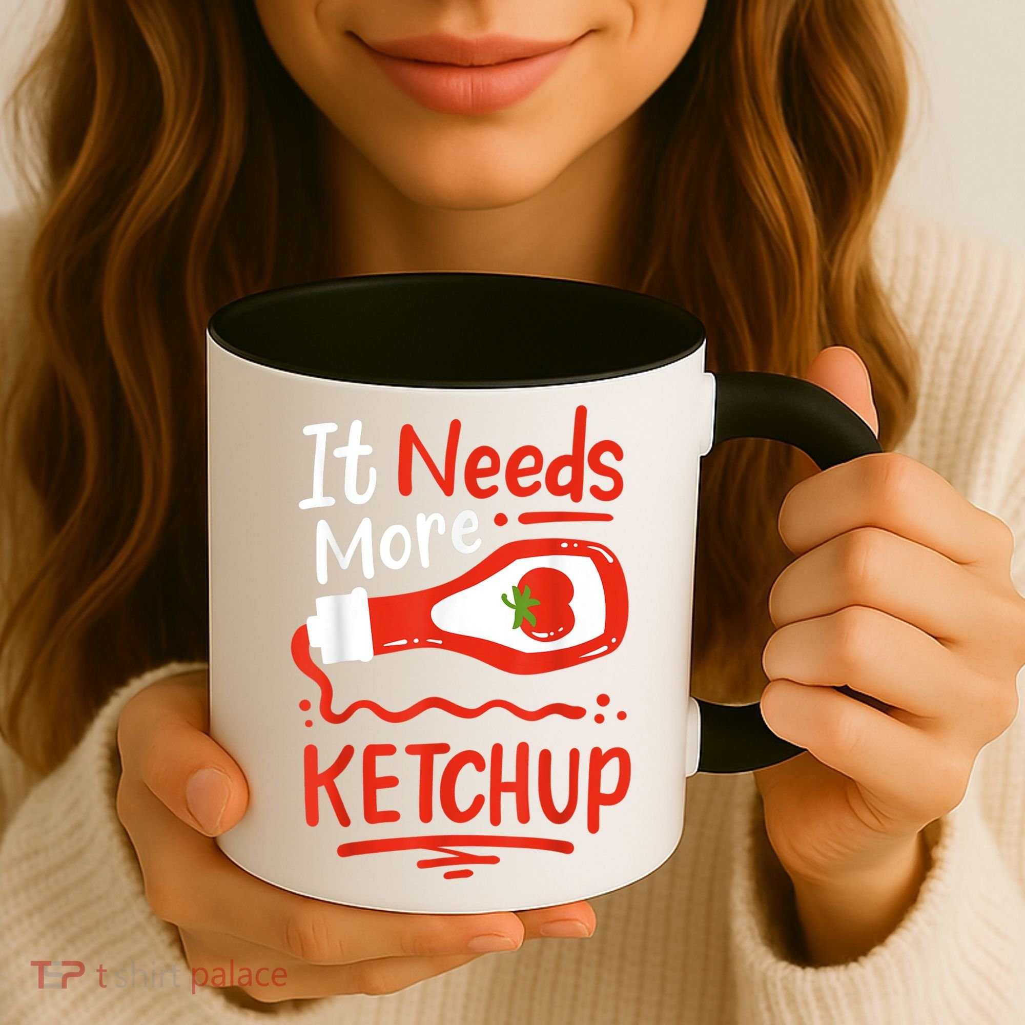 Ketchup Condiment Coffee Mug