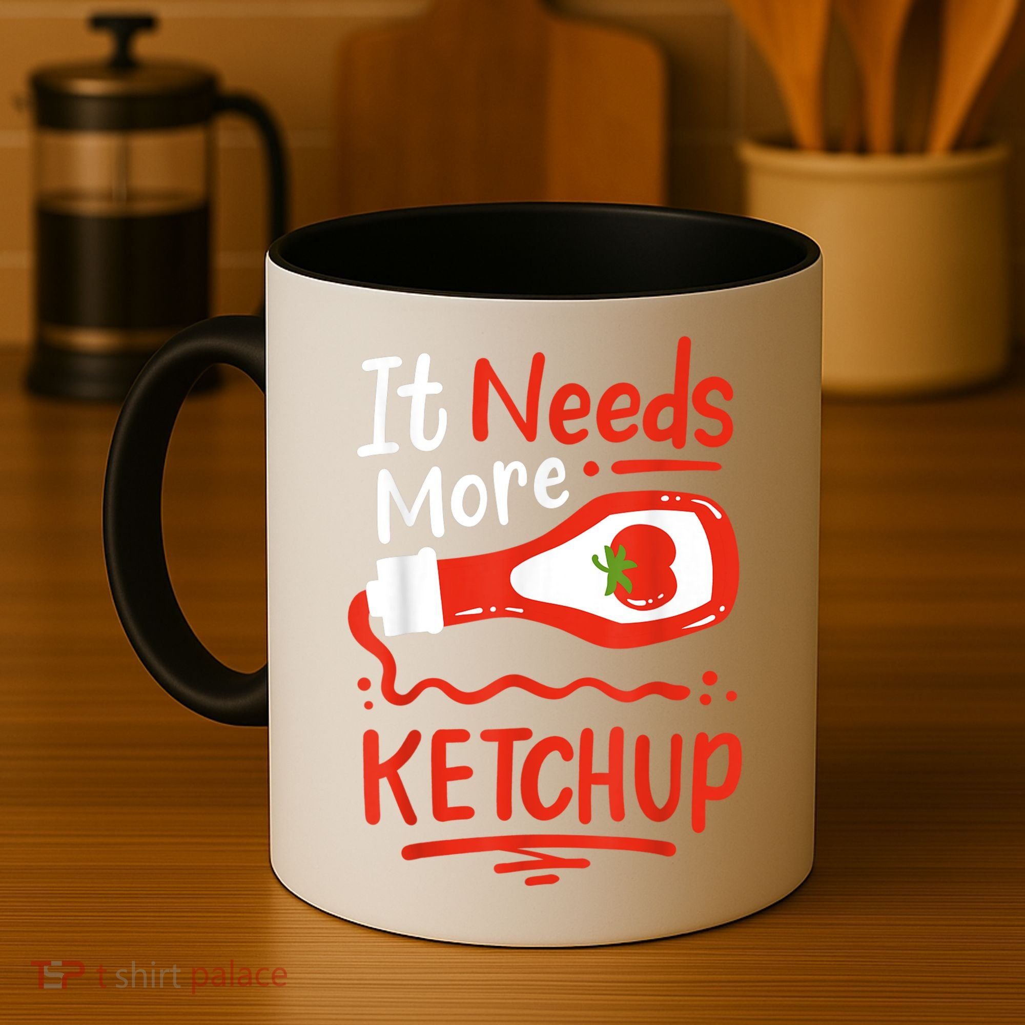 Ketchup Condiment Coffee Mug
