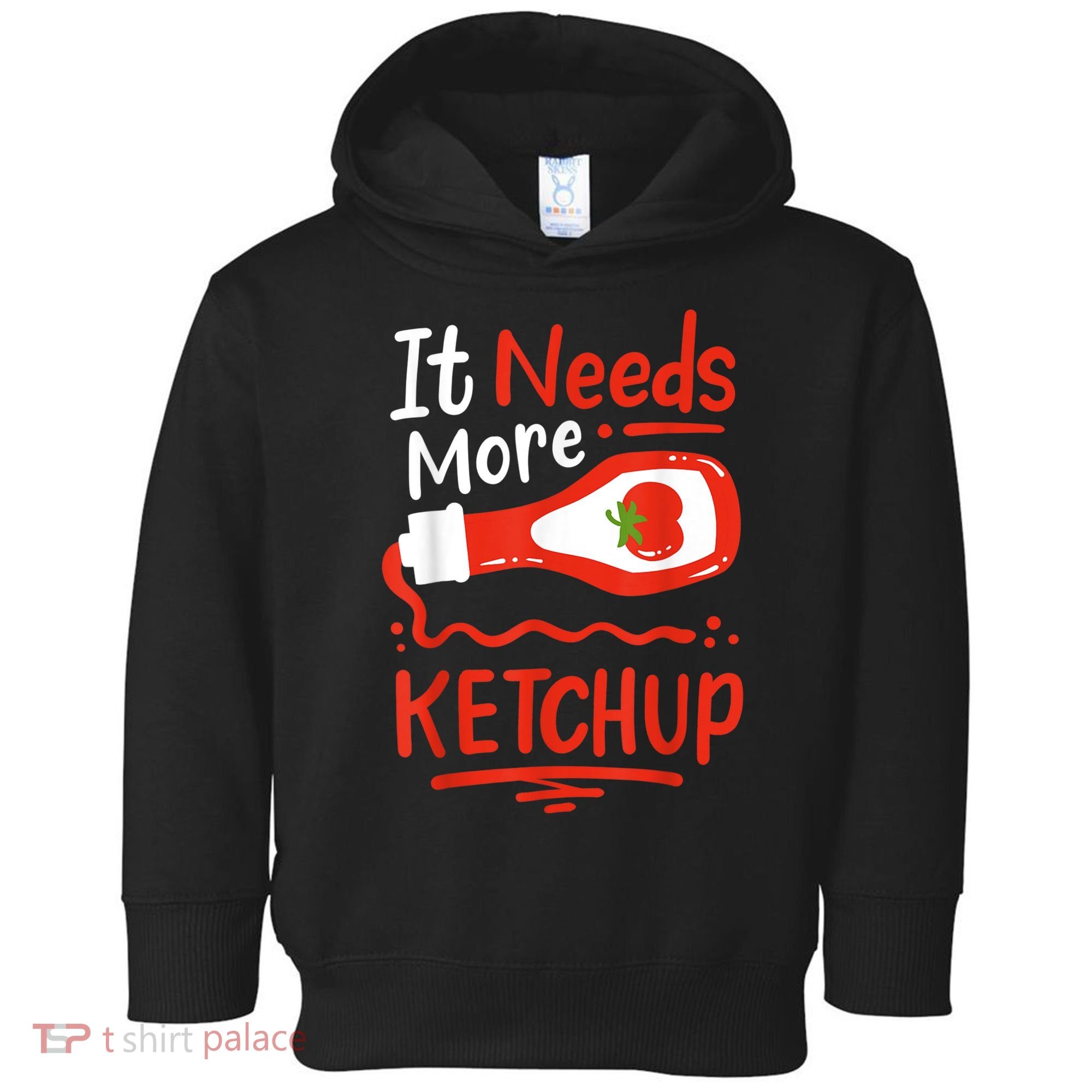 Ketchup Condiment Toddler Hoodie