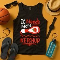 Ketchup Condiment Tank Top thumb 4