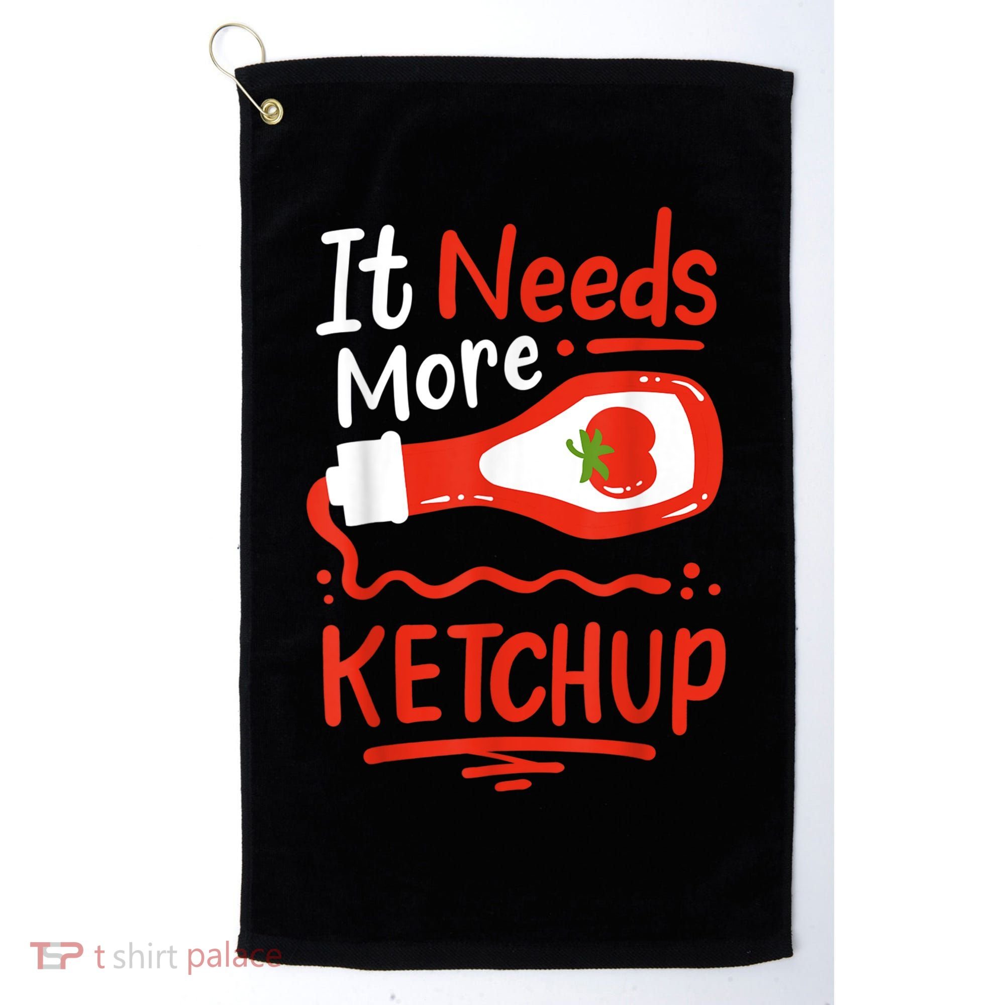 Ketchup Condiment Golf Towel