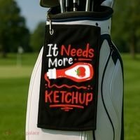 Ketchup Condiment Golf Towel thumb 2