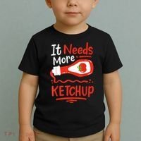 Ketchup Condiment Toddler T-Shirt thumb 2