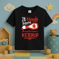 Ketchup Condiment Toddler T-Shirt thumb 3