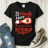 Ketchup Condiment Women's T-Shirt thumb 3