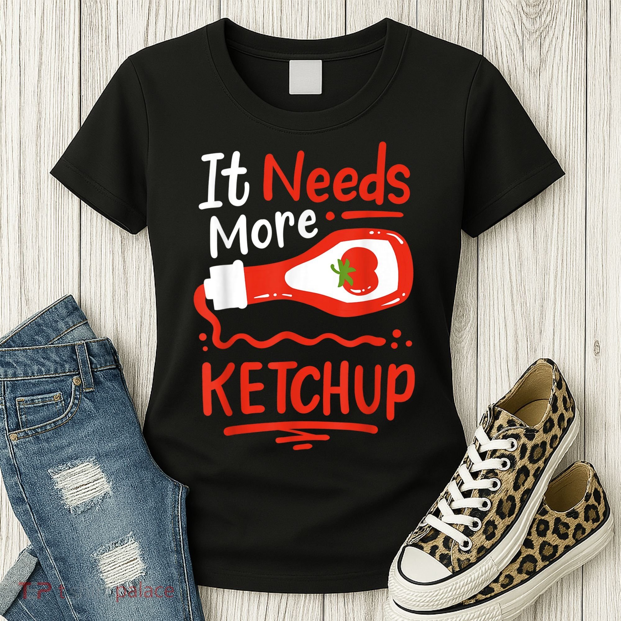 Ketchup Condiment Women's T-Shirt