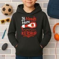 Ketchup Condiment Kids Hoodie thumb 2