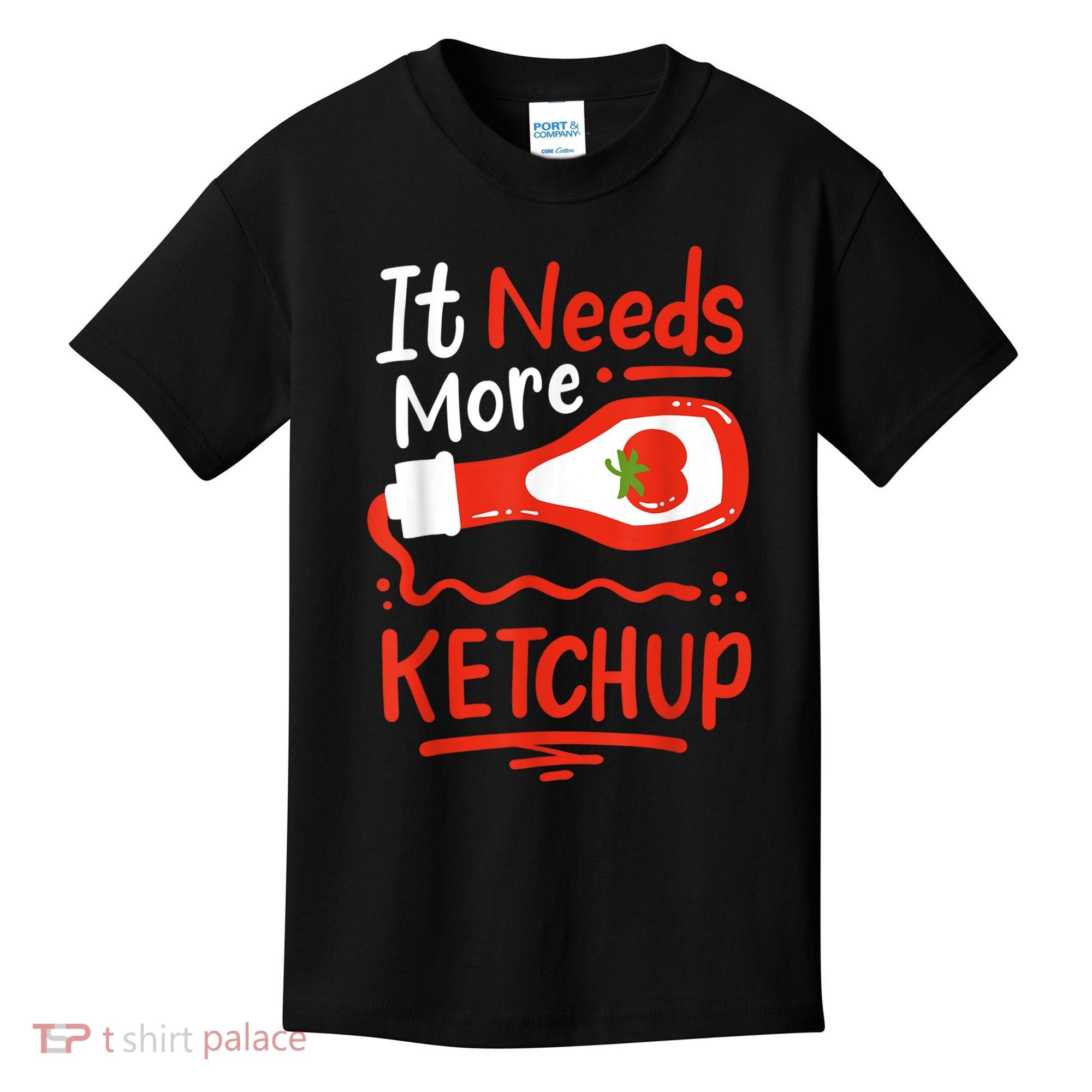 Ketchup Condiment Kids T-Shirt