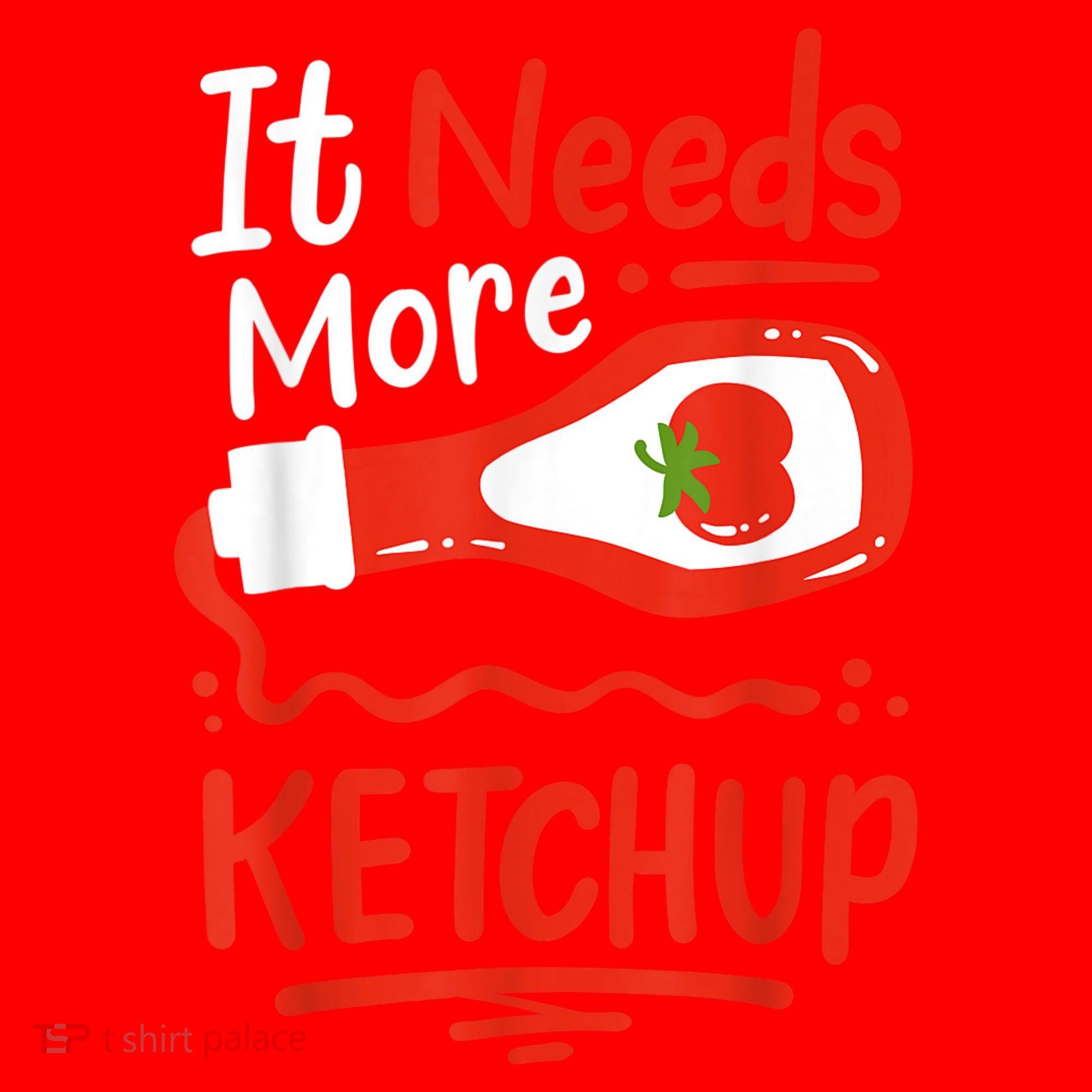 Ketchup Condiment Santa Hat