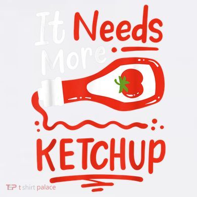 Ketchup Condiment Garment-Dyed Sweatshirt