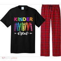 Kinder Crew Kindergarten Teacher 1st Day Of School Pajama Set thumb 0