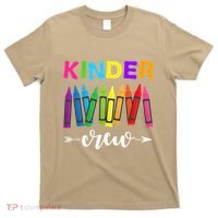 Kinder Crew Kindergarten Teacher 1st Day Of School T-Shirt thumb 0