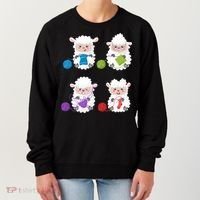 Knit Crochet Knitter Gift Crocheting Sheep Knitting Lover Cool Gift Women's Sweatshirt thumb 0