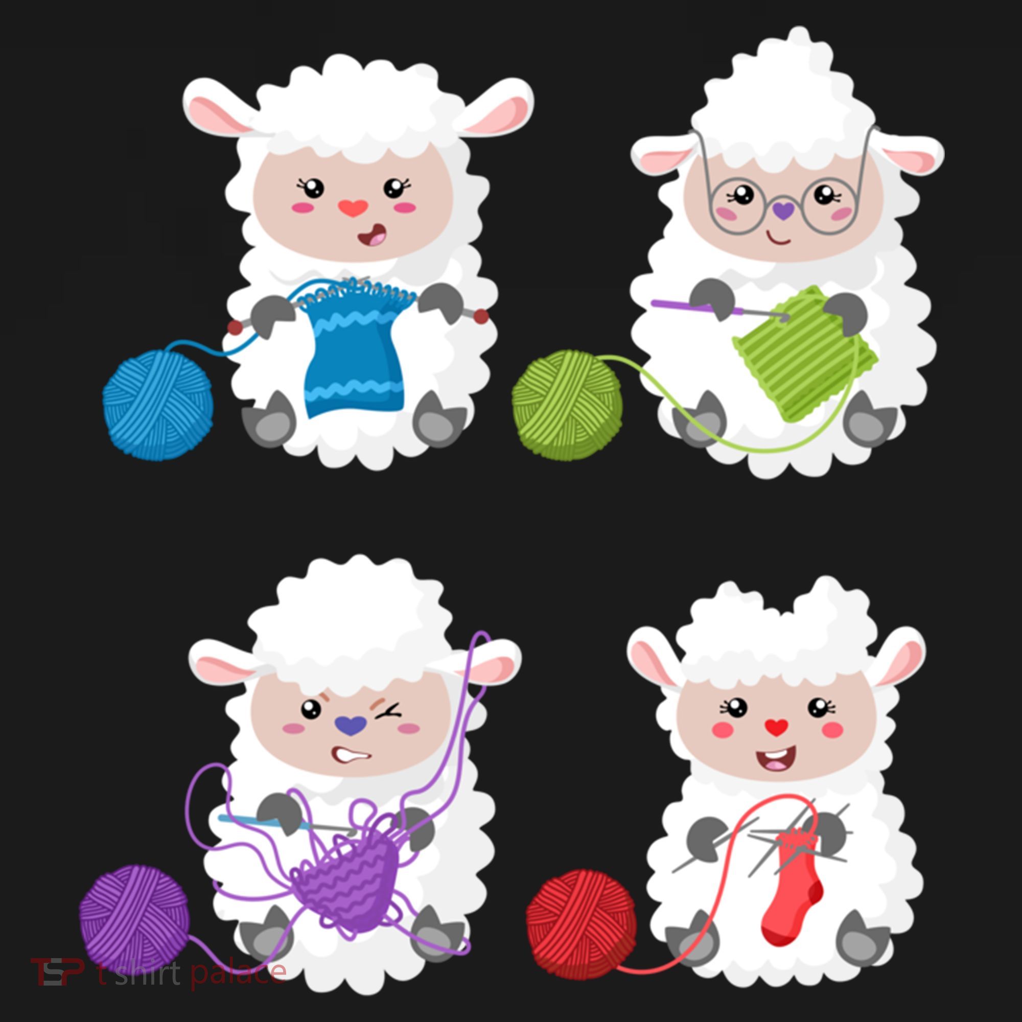Knit Crochet Knitter Gift Crocheting Sheep Knitting Lover Cool Gift Women's Hoodie
