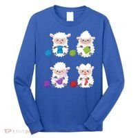 Knit Crochet Knitter Gift Crocheting Sheep Knitting Lover Cool Gift Long Sleeve Shirt thumb 0