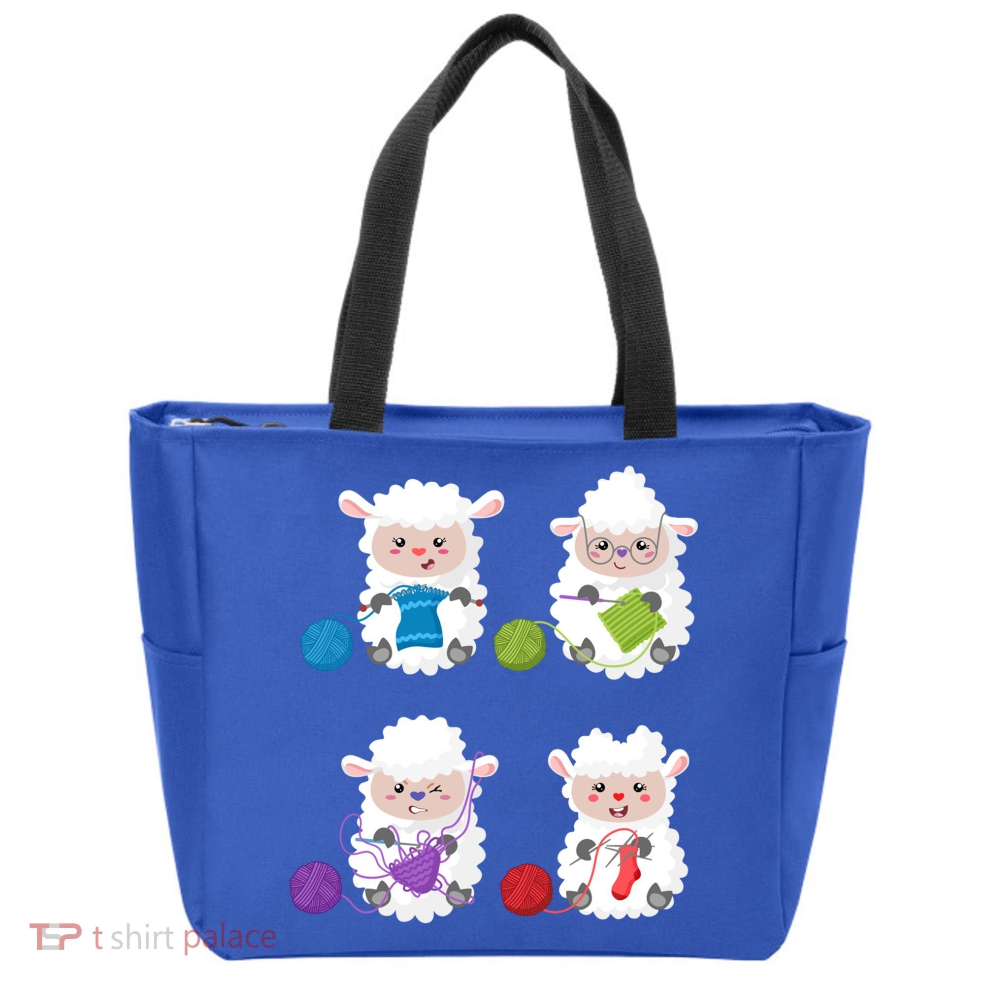 Knit Crochet Knitter Gift Crocheting Sheep Knitting Lover Cool Gift Tote Bag