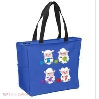 Knit Crochet Knitter Gift Crocheting Sheep Knitting Lover Cool Gift Tote Bag thumb 2