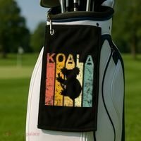 Koala Cute Koala Bear Golf Towel thumb 2