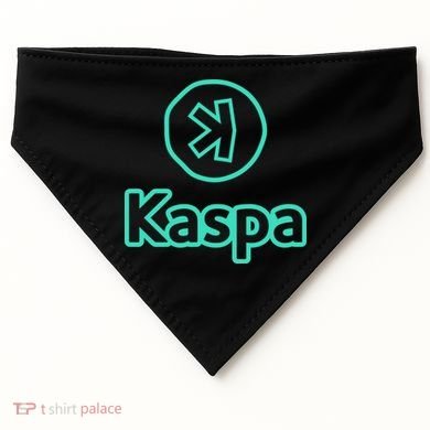 Kaspa Crypto Kaspa Merch Kaspa Gifts Kaspa Miner Kaspa Mining Kaspa Crypto Merch USA-Made Doggie Bandana