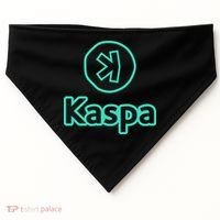 Kaspa Crypto Kaspa Merch Kaspa Gifts Kaspa Miner Kaspa Mining Kaspa Crypto Merch USA-Made Doggie Bandana thumb 0