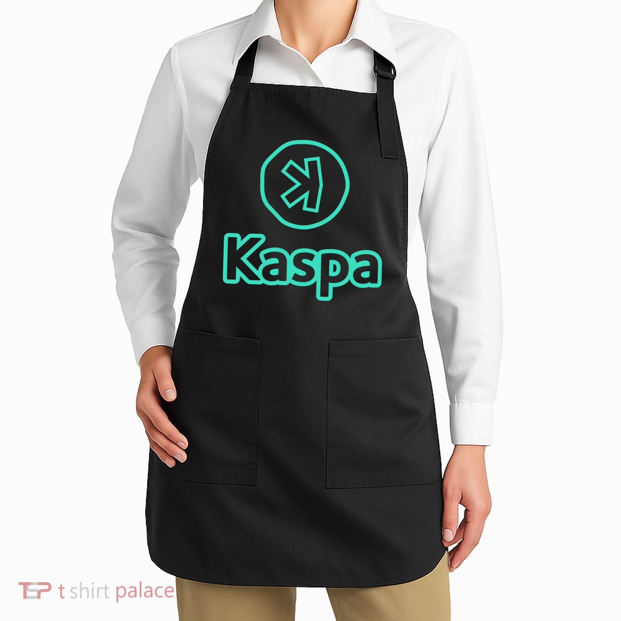 Kaspa Crypto Kaspa Merch Kaspa Gifts Kaspa Miner Kaspa Mining Kaspa Crypto Merch Apron