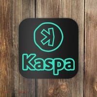 Kaspa Crypto Kaspa Merch Kaspa Gifts Kaspa Miner Kaspa Mining Kaspa Crypto Merch Coaster thumb 0