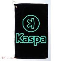 Kaspa Crypto Kaspa Merch Kaspa Gifts Kaspa Miner Kaspa Mining Kaspa Crypto Merch Golf Towel thumb 0