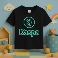 Kaspa Crypto Kaspa Merch Kaspa Gifts Kaspa Miner Kaspa Mining Kaspa Crypto Merch Toddler T-Shirt thumb 3