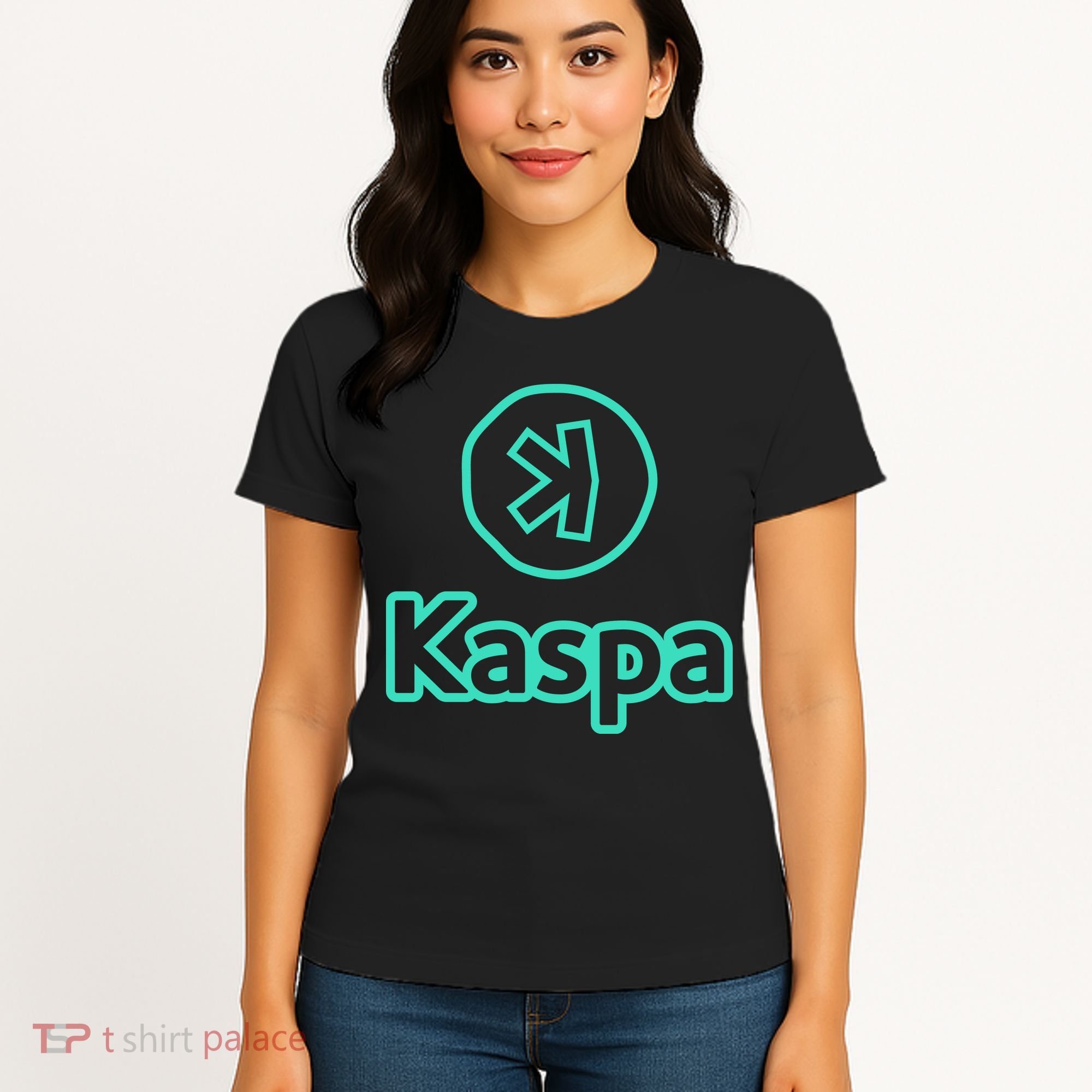 Kaspa Crypto Kaspa Merch Kaspa Gifts Kaspa Miner Kaspa Mining Kaspa Crypto Merch Women's T-Shirt