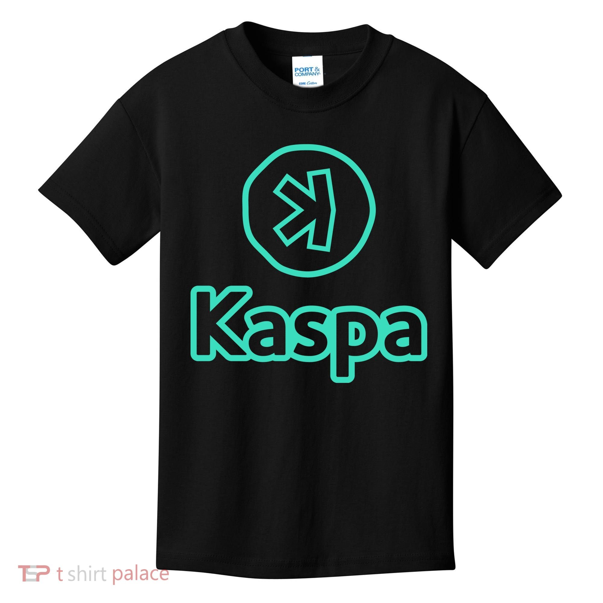 Kaspa Crypto Kaspa Merch Kaspa Gifts Kaspa Miner Kaspa Mining Kaspa Crypto Merch Kids T-Shirt