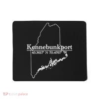 Kennebunkport Coordinates Mousepad thumb 0