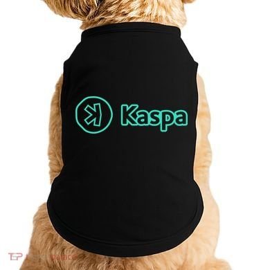 Kaspa Crypto Kaspa Merch Kaspa Mining Kaspa Gifts Kaspa Miner Kaspa Crypto Merch Doggie Tank