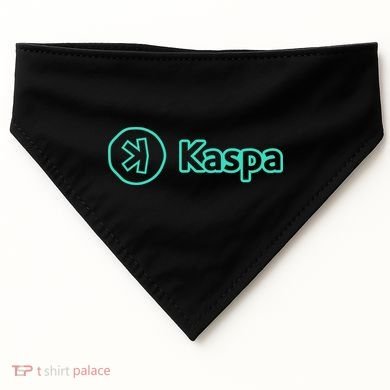 Kaspa Crypto Kaspa Merch Kaspa Mining Kaspa Gifts Kaspa Miner Kaspa Crypto Merch USA-Made Doggie Bandana