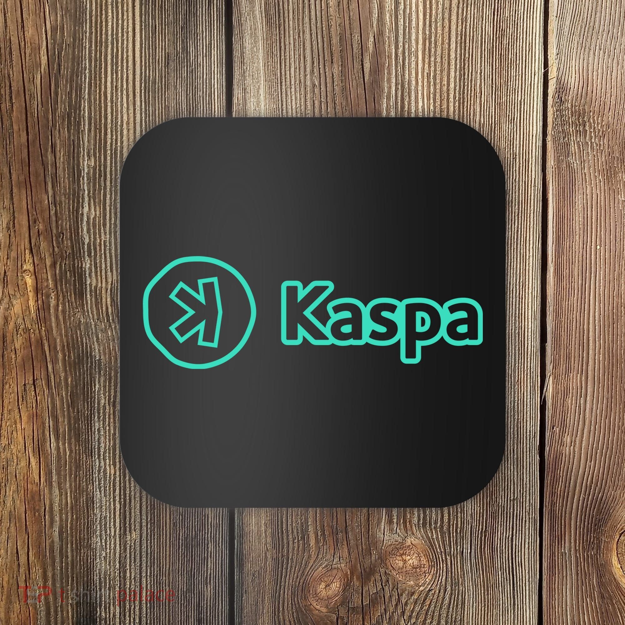 Kaspa Crypto Kaspa Merch Kaspa Mining Kaspa Gifts Kaspa Miner Kaspa Crypto Merch Coaster