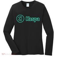 Kaspa Crypto Kaspa Merch Kaspa Mining Kaspa Gifts Kaspa Miner Kaspa Crypto Merch Women's Long Sleeve Shirt thumb 0