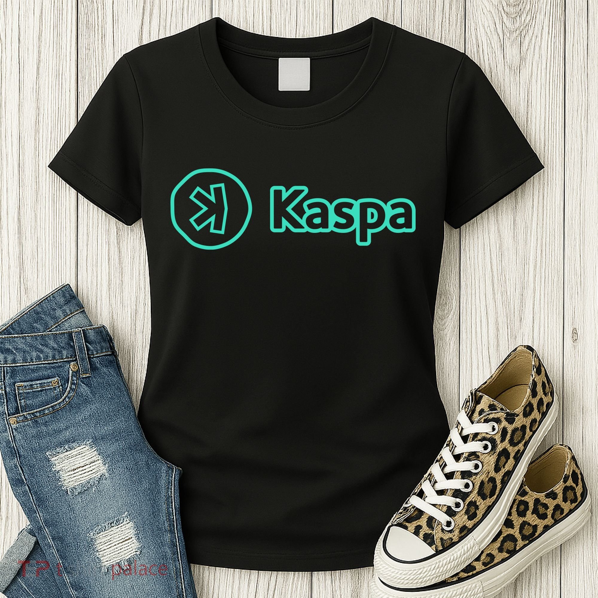 Kaspa Crypto Kaspa Merch Kaspa Mining Kaspa Gifts Kaspa Miner Kaspa Crypto Merch Women's T-Shirt