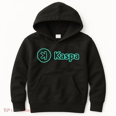 Kaspa Crypto Kaspa Merch Kaspa Mining Kaspa Gifts Kaspa Miner Kaspa Crypto Merch Kids Hoodie