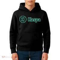 Kaspa Crypto Kaspa Merch Kaspa Mining Kaspa Gifts Kaspa Miner Kaspa Crypto Merch Kids Hoodie thumb 4