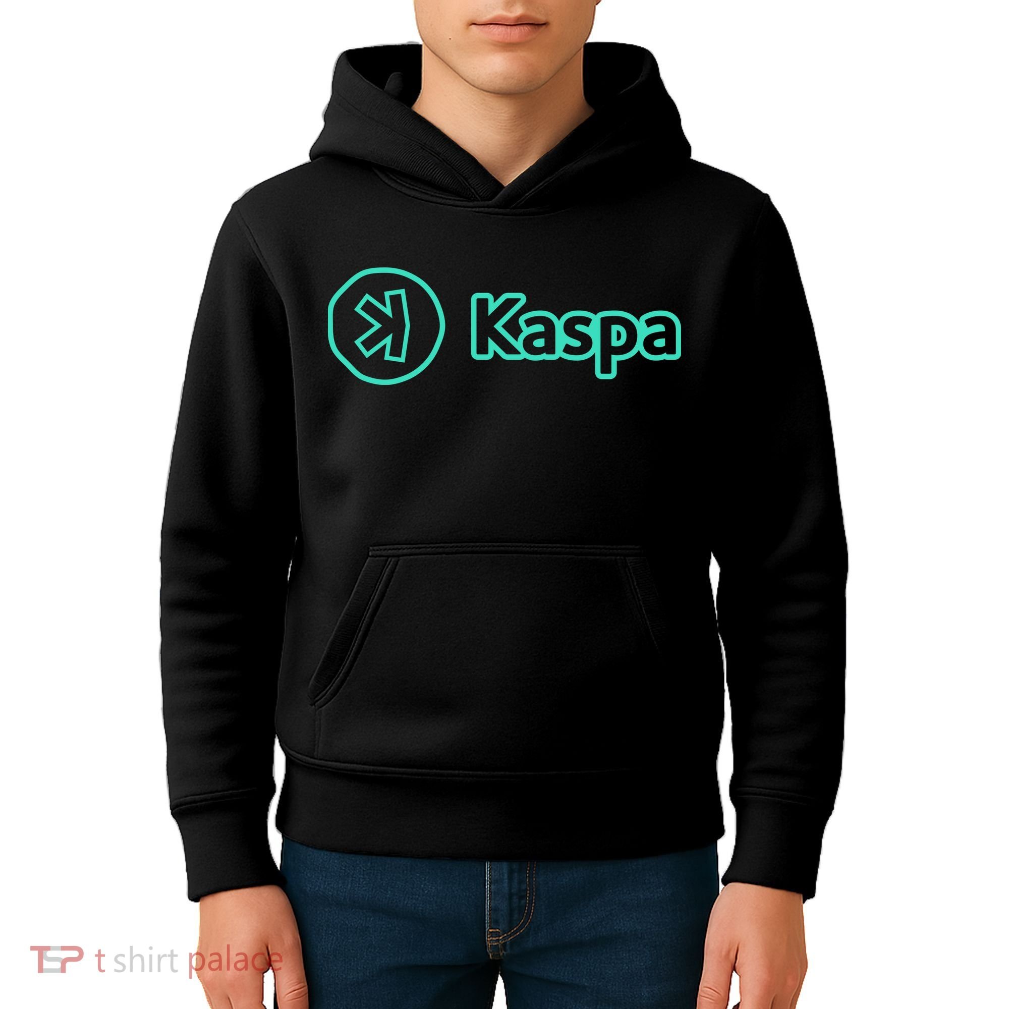 Kaspa Crypto Kaspa Merch Kaspa Mining Kaspa Gifts Kaspa Miner Kaspa Crypto Merch Kids Hoodie