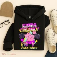 Kinda Chunky Kinda Hunky, Bodybuilding Gym Hoodie thumb 4
