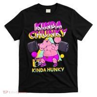 Kinda Chunky Kinda Hunky, Bodybuilding Gym T-Shirt thumb 0