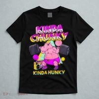 Kinda Chunky Kinda Hunky, Bodybuilding Gym T-Shirt thumb 5