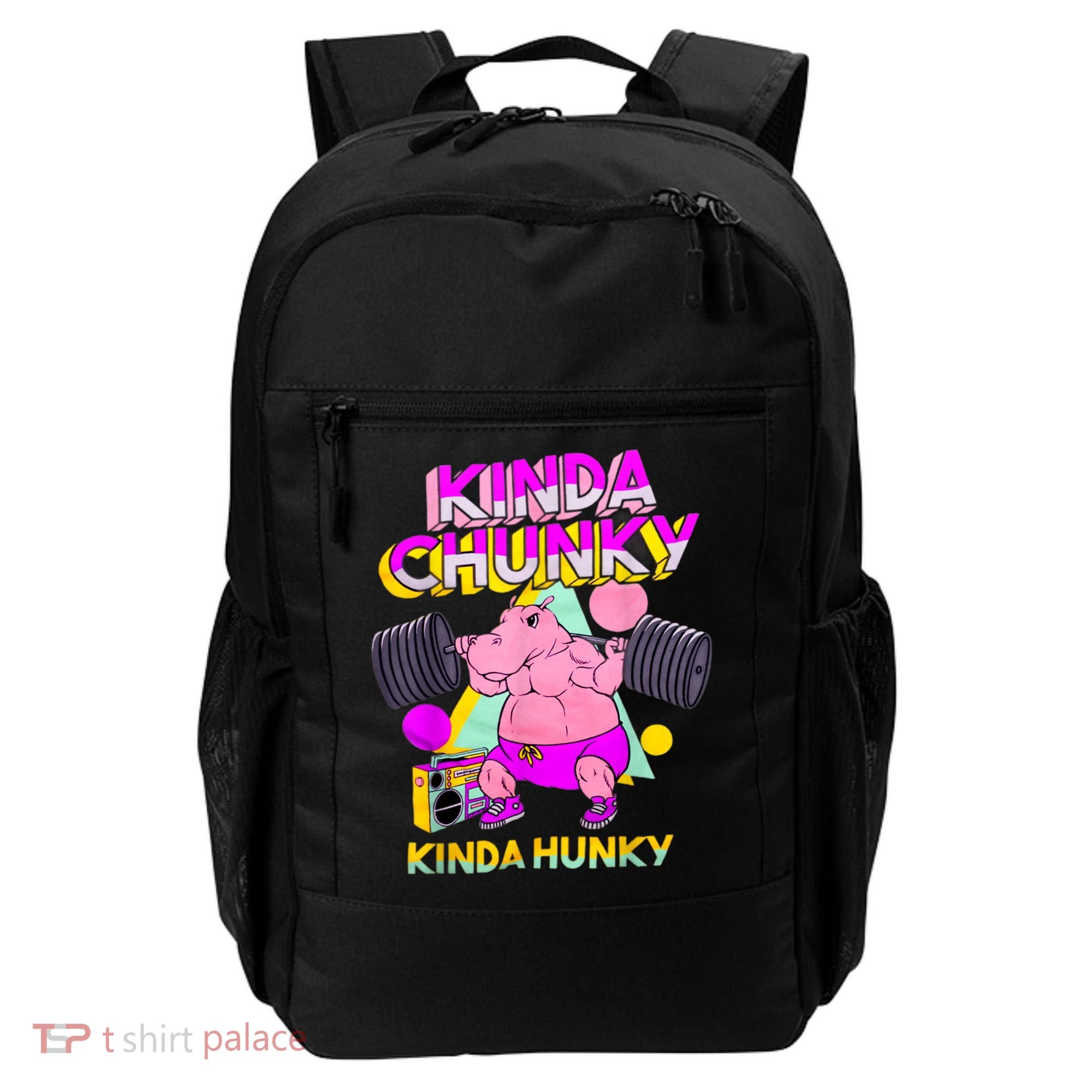 Kinda Chunky Kinda Hunky, Bodybuilding Gym Backpack