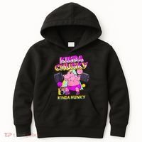 Kinda Chunky Kinda Hunky, Bodybuilding Gym Kids Hoodie thumb 0