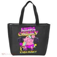 Kinda Chunky Kinda Hunky, Bodybuilding Gym Tote Bag thumb 0