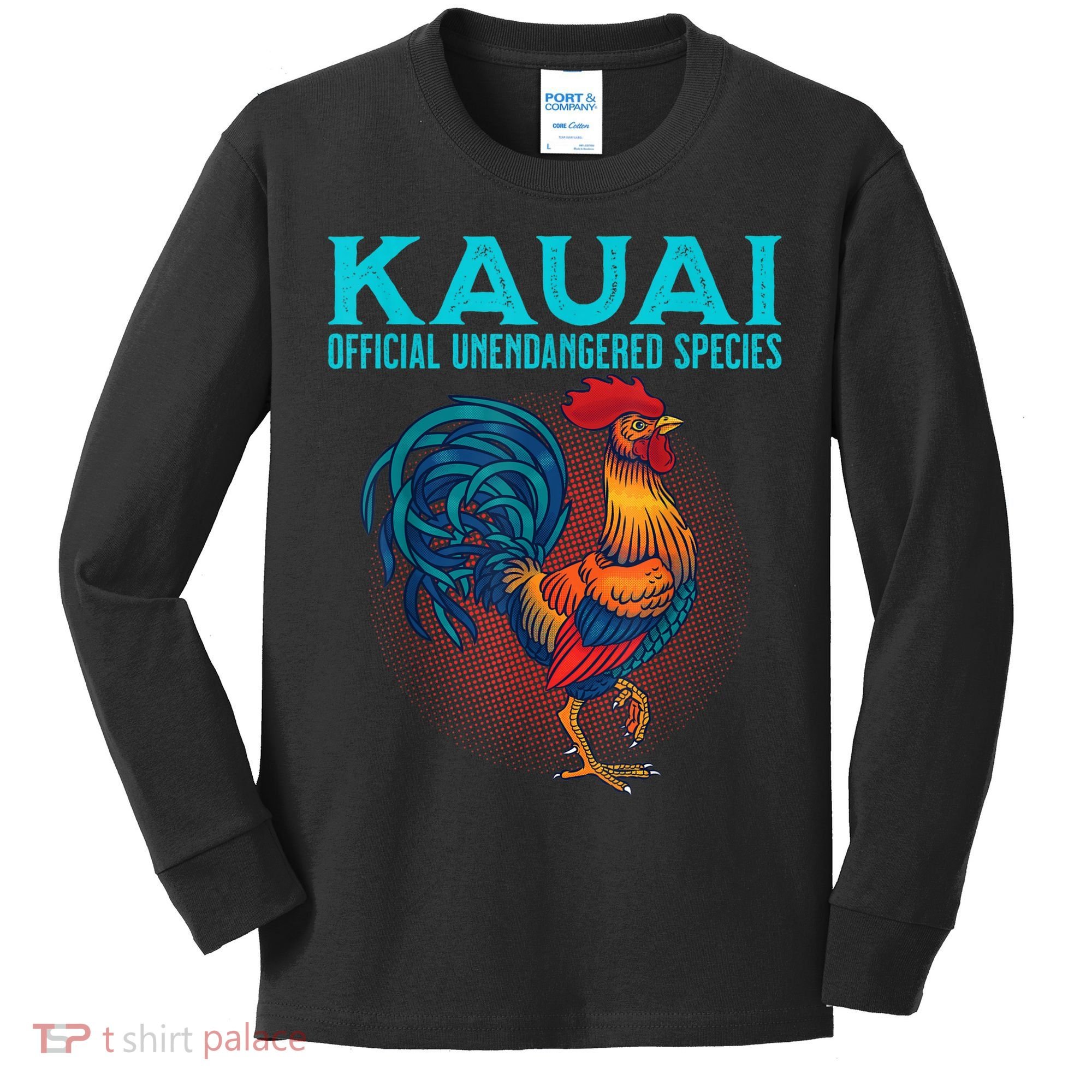 Kauai Chicken Kids Long Sleeve Shirt