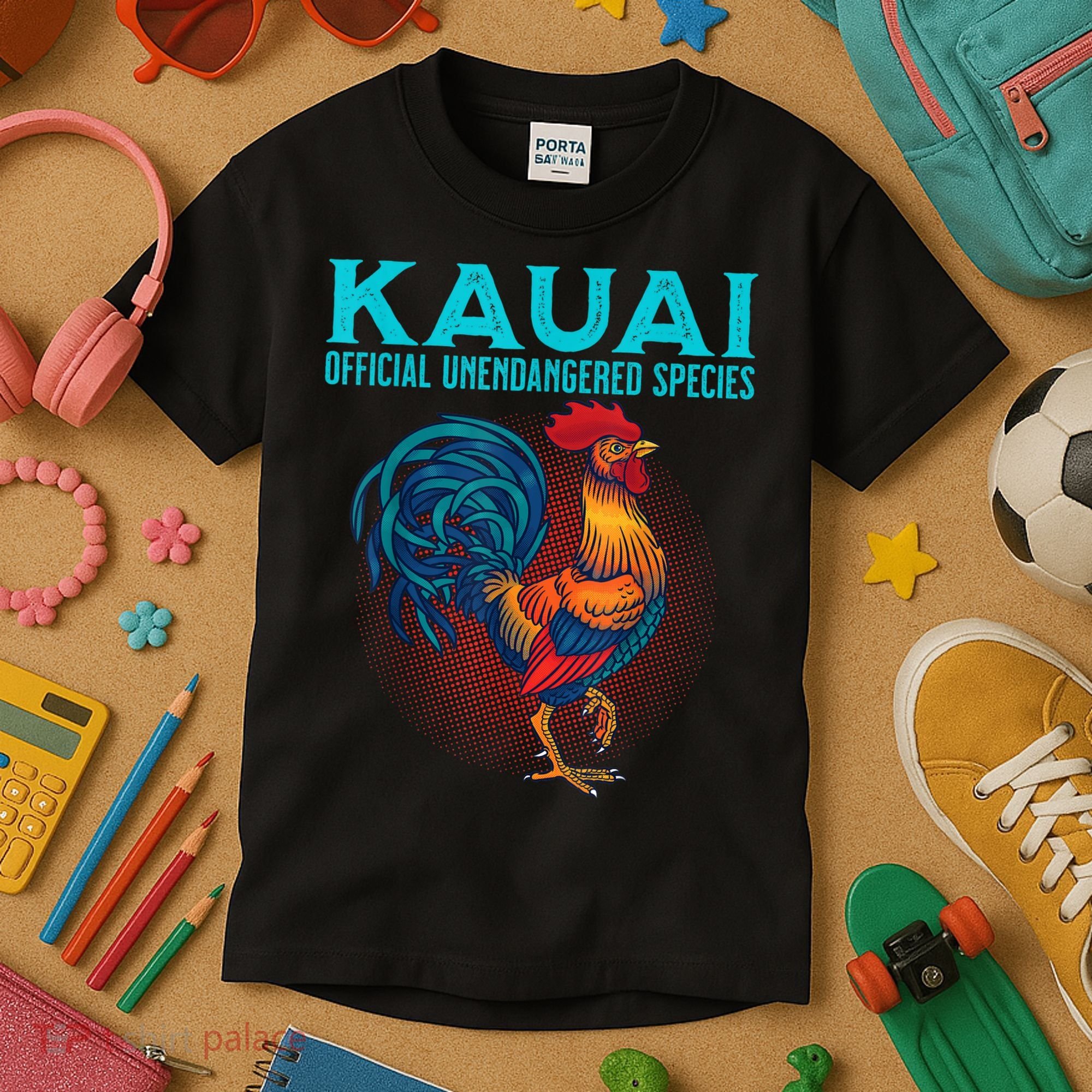 Kauai Chicken Kids T-Shirt