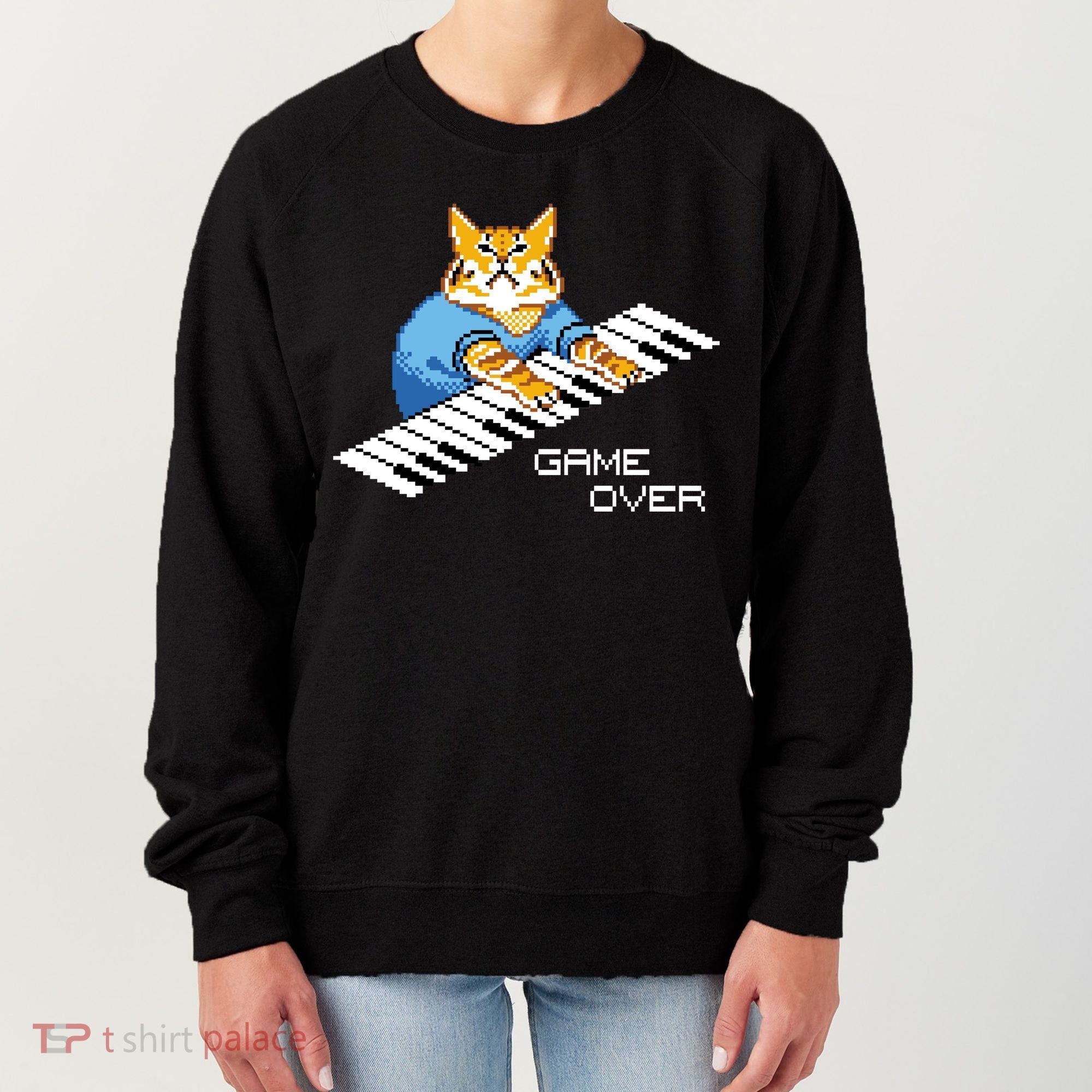 Keyboard Cat Women's Sweatshirt