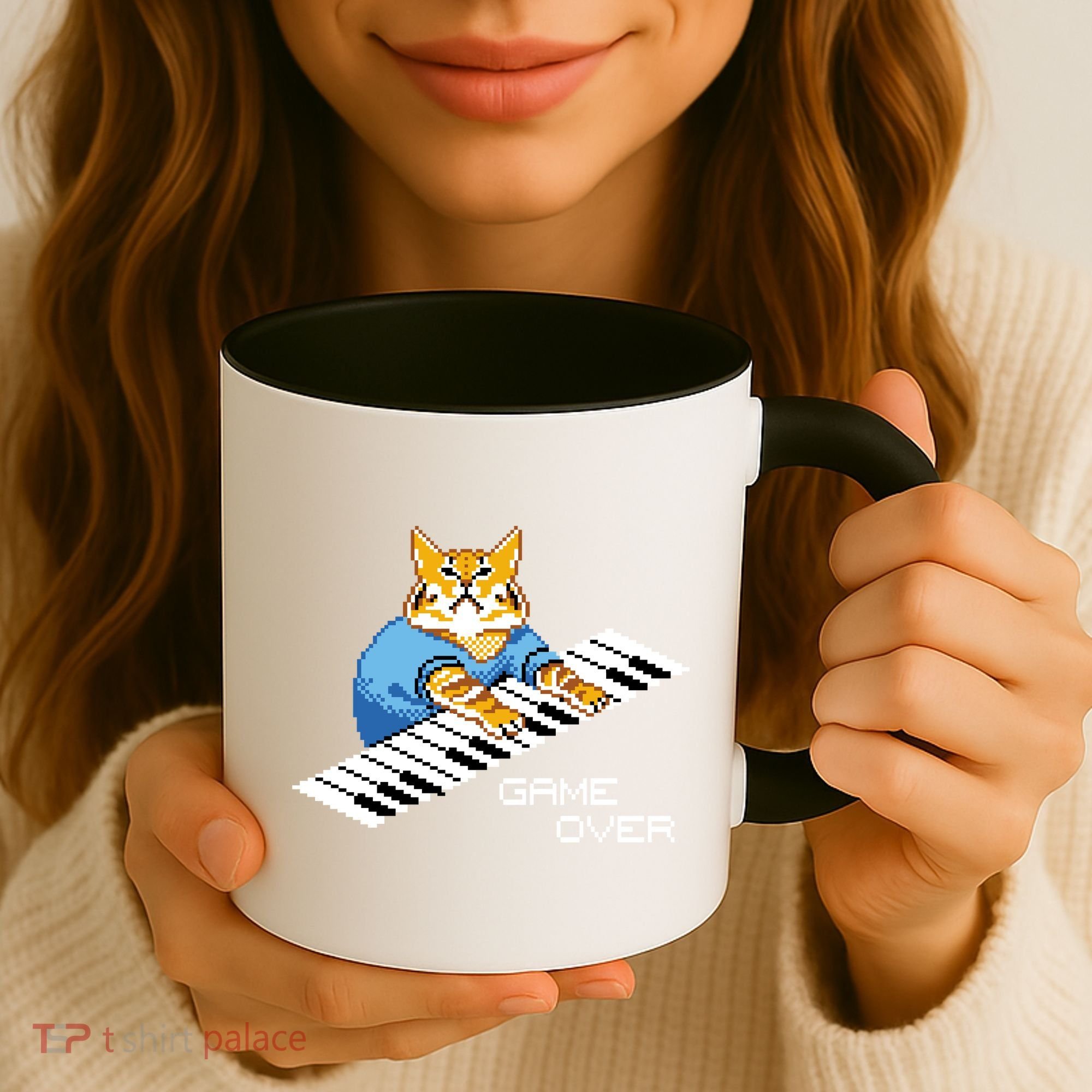 Keyboard Cat Coffee Mug